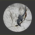 T Rex Dinosaur With Open Mouth On Cracked Base Featuring 10K Subscribers Special Banner