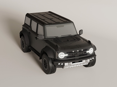 car off-road vehicle 3d model