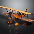 Modern Aircraft Cartoon Aircraft Vintage Aircraft World War II Aircraft 3d model