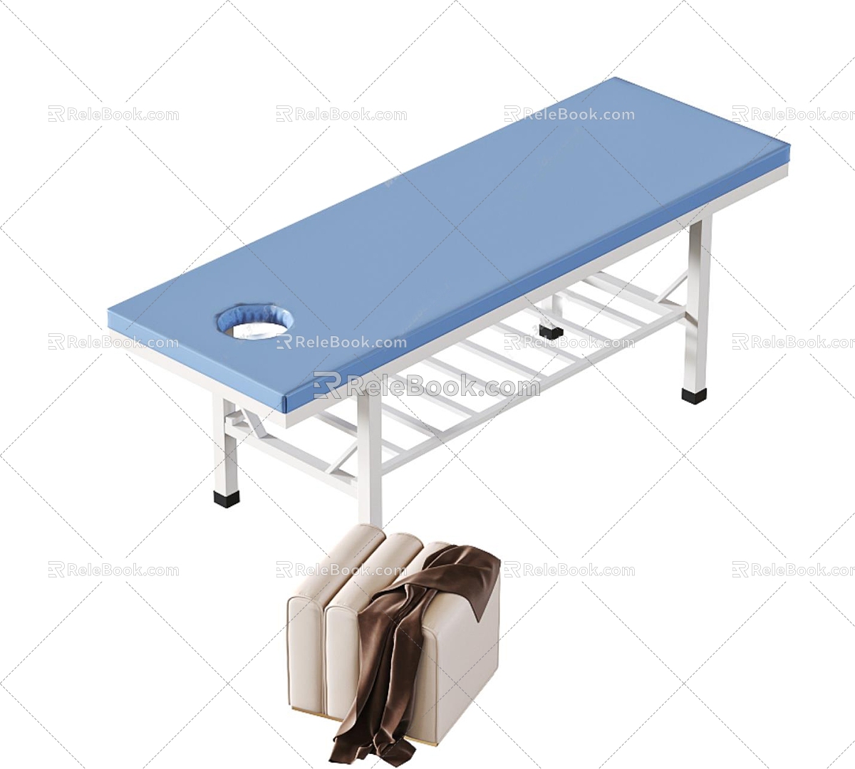 Beauty bed Massage bed 3d model