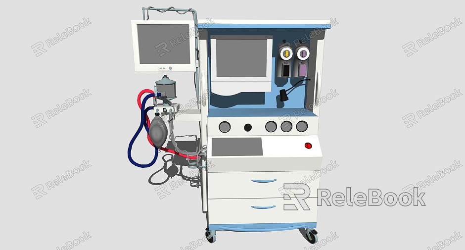 Modern Ventilator Ventilator Medical Equipment model