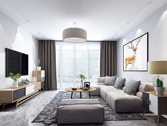 Living room 3d model