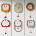 Modern clock wall clock 3d model