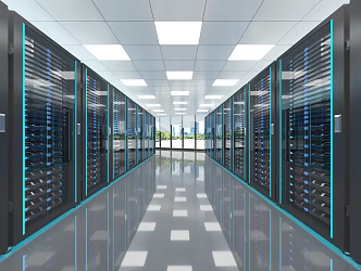 Machine room 3d model
