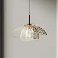 New Chinese Style Woven Chandelier 3d model