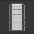 Sci-fi Corridor Sci-fi Capsule Space Capsule Hibernation Cabin Freezing Cabin Rest Cabin Rest Capsule 3d model