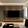 Modern Hotel Room Interior With Comfortable Sofa Wooden Furniture And Decorative Wall Art