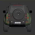 Green Military Vehicle With Off Road Style Roof Rack And Rugged Exterior Design