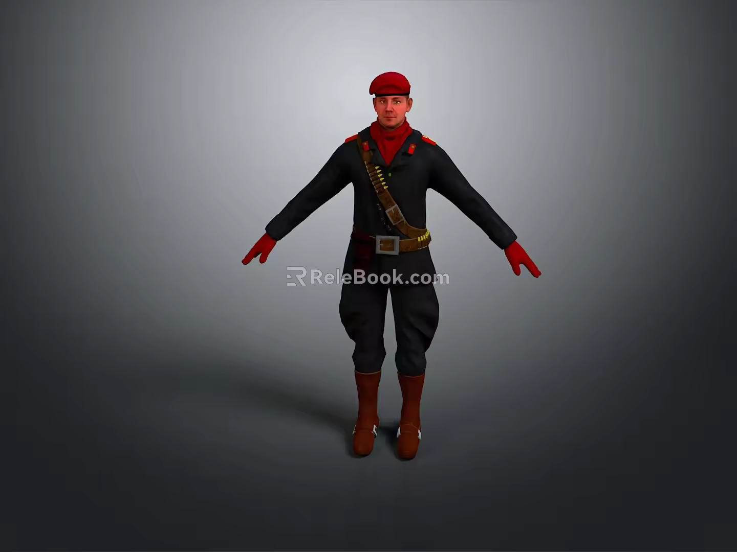 Warrior Samurai Soldier Guard Assassin Killer Ancient Soldier Ancient Assassin Killer 3d model