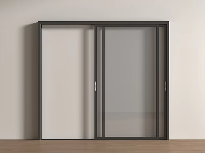 Modern sliding door heavy duty sliding door sliding door balcony sliding door kitchen sliding door glass sliding door 3d model