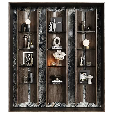 Decorative cabinet, display cabinet, art cabinet, living room decorative cabinet, storage and decorative cabinet, bookcase, storage cabinet