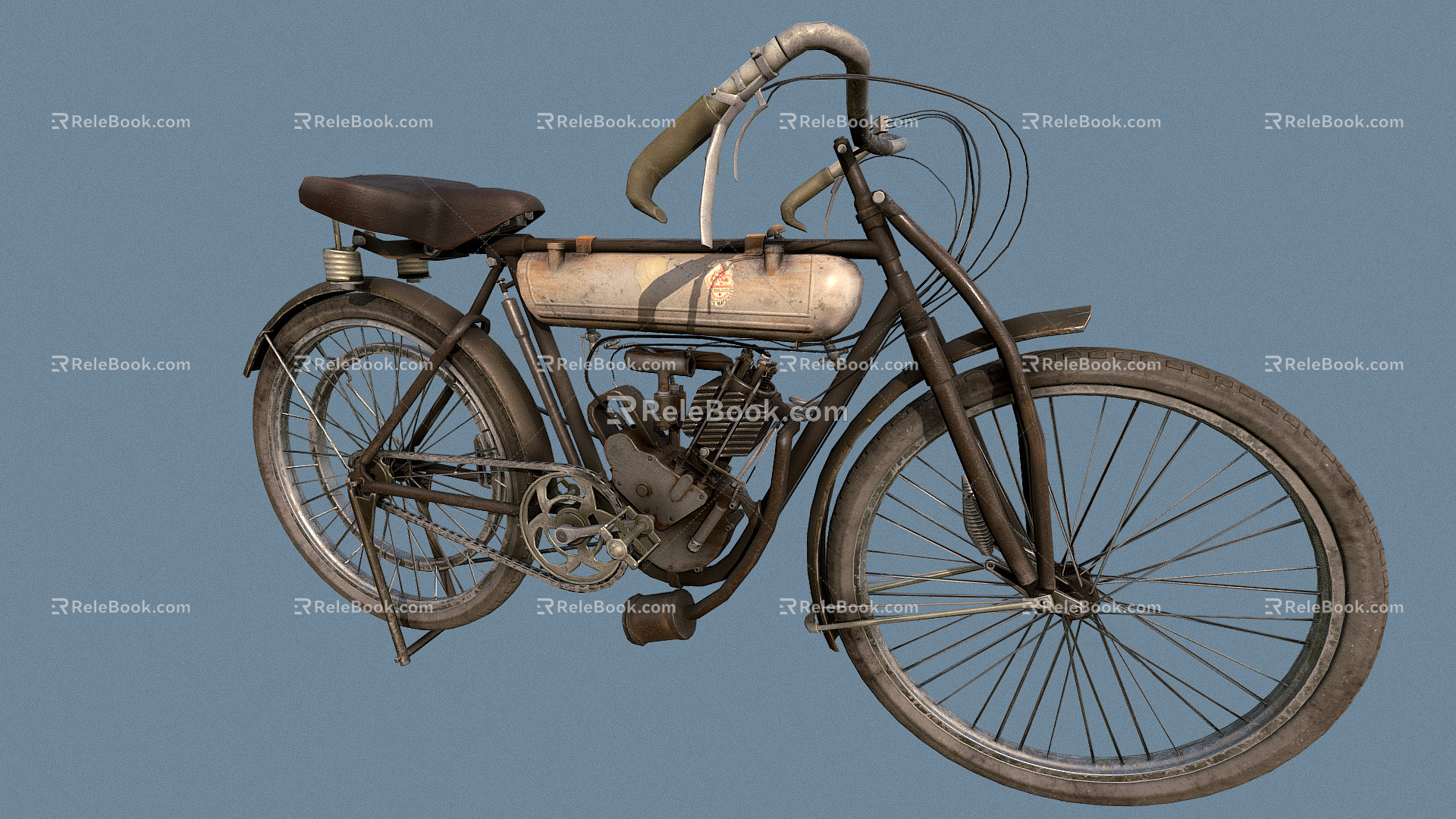 Industrial LOFT Bicycle 3d model