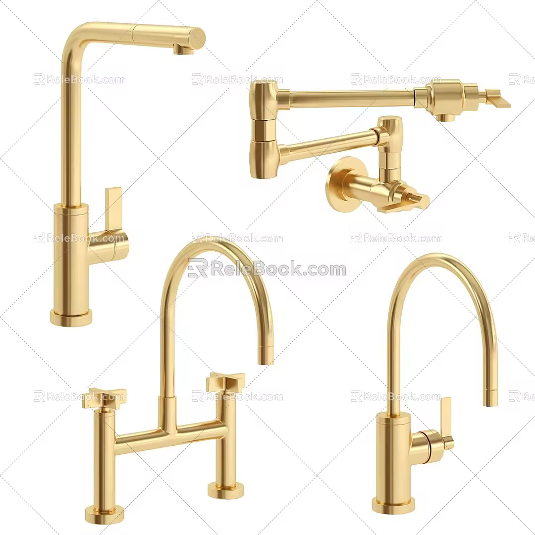 Faucet hardware 3d model