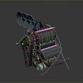 Engine Racing Engine Racing Engine Car Engine Car Engine Modern Vehicle 3d model