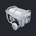 CAT Industrial Portable Generator RP3600 Model with Wheels for Industrial Use