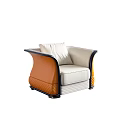 Modern Combination Sofa Combination 3d model