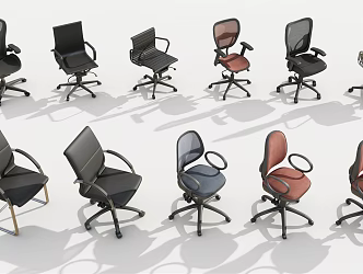 Modern office chair 3d model
