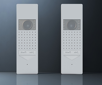 Modern doorbell 3d model