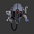 Mech Warrior Mech Soldier Machine Battlearm Mechanical Battlearm Machine Fighter Robot 3d model