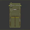Modern Rocket Launcher Rocket Car Sherman Rocket Launcher 3d model