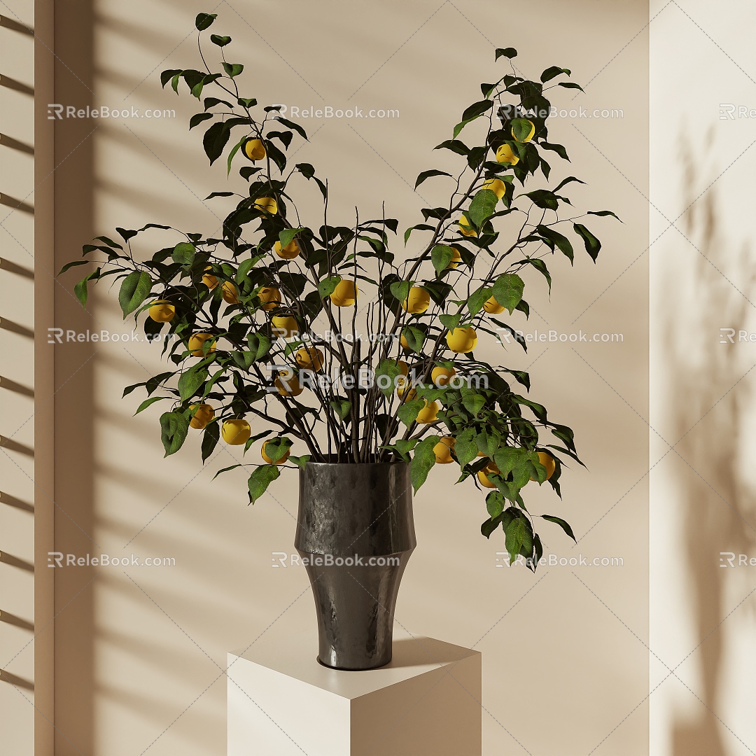 green plant 3d model