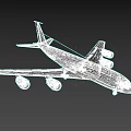 U S Air Force Gray Military Transport Aircraft With Four Engines And Tail Markings