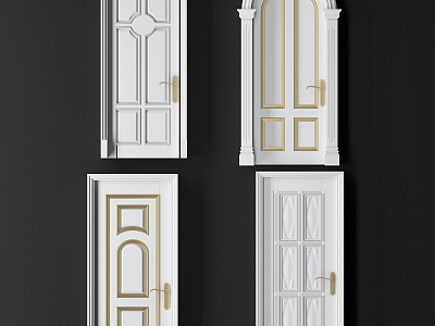 European-style swing door model