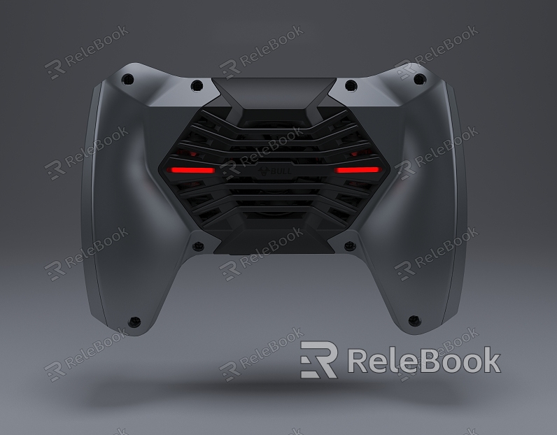 Modern gamepad bull game cooling handle model