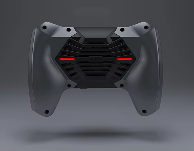 Modern gamepad bull game cooling handle 3d model