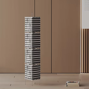 Modern floor lamp 3d model