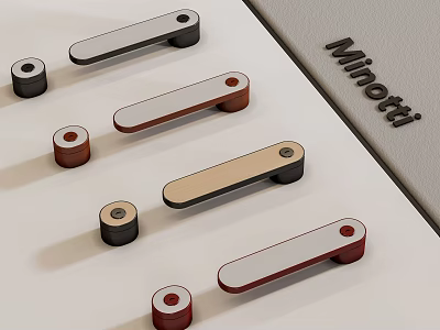 Door handle 3d model