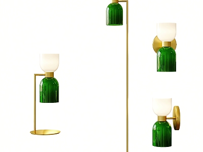 lamps floor lamp wall lamp table lamp metal wall lamp 3d model