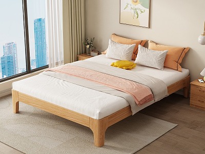 Modern Double Bed model