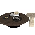 Quiet Ancient Style Tea Table 3d model