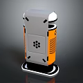Modern trash can outdoor trash can public trash can sorting trash can 3d model