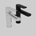 Modern Chrome Faucet With Sleek Handle And Polished Finish For Bathroom