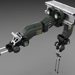 Crane manipulator arm 3d model