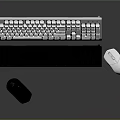 Modern Keyboard Wireless Keyboard 3d model
