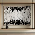 Middle Ancient Style Decorative Painting 3d model