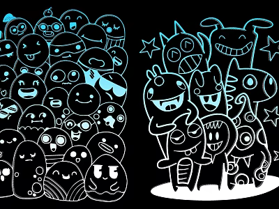 Cartoon Expression Tangyuan Animal 3d model