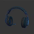 Modern Electronic Headphones With Illuminated Design And High Quality Audio Features