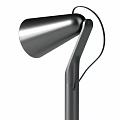 Modern Adjustable Table Lamp With Sleek Metal Base And Rotatable Head Design 3d model