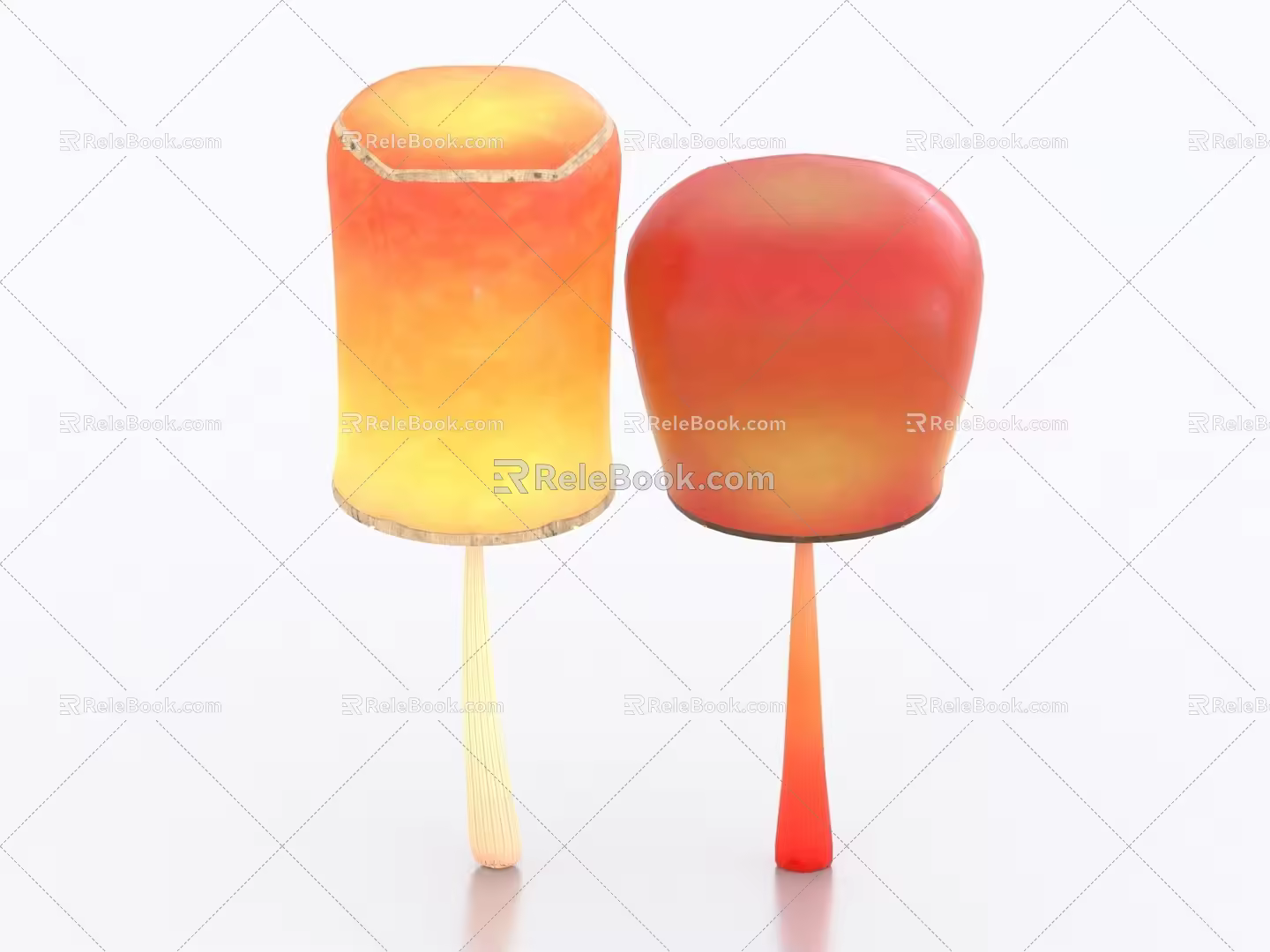 Kongming Lantern Sky Lantern Wishing Lamp 3d model