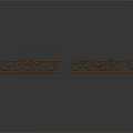 Set of Four Ornate Metal Hair Clips With Intricate Design For Daily Styling