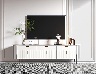 Modern TV Cabinet 3d model