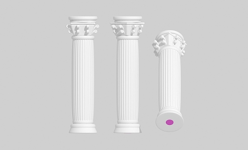 Roman Column 3d model