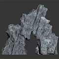 Artistic Wooden Stone Sculpture With Textured Surface And Natural Design Elements