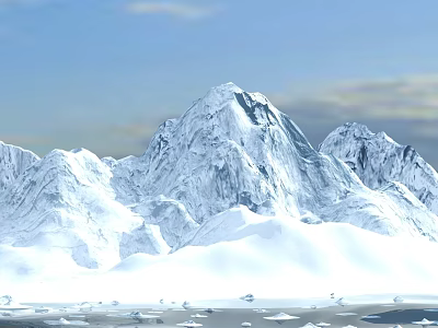 Elegant Garden Landscape Design With Lush Greenery And Stone Pathways 3d model