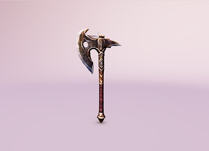 Axe European 3d model