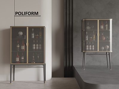 Wine Cabinet 3d model